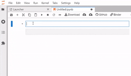 Preview of MyST integrated in Jupyter notebooks.